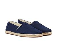 TOMS Alpargata Rope Classic, Mocasín Plano Hombre, Blue Navy, 42.5 EU