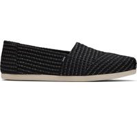 TOMS Alpargata Cloudbound, Mocasín Plano Mujer, Negro Repreve Waffle, 37.5 EU
