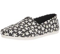 TOMS Alpargata Cloudbound, Mocasines Planos Mujer, Negro (Margaritas de Sol Negras), 38.5 EU