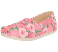 TOMS Alpargata Cloudbound, Mocasines Planos Mujer, Rosa (Rosa Multi Amapolas), 36 EU