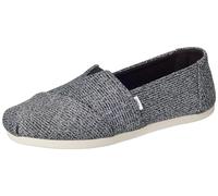 TOMS Alpargata Cloudbound, Mocasines Planos Mujer, Tejido Brillante de Hierro Forjado, 35.5 EU
