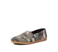 TOMS ALPARGATA CORE, Mocasines Planos Hombre, Verde, 42.5 EU