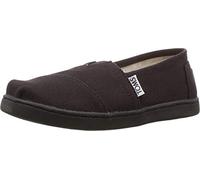TOMS ALPARGATA CORE, Mocasines Planos Unisex Niños, Negro, 30.5 EU