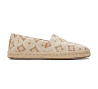 Toms Alpargata Cuerda 2.0 Mujer Chic Moda Diseñador Casual Zapatos Beige