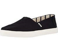 TOMS Alpargata Cupsole, Zapatillas deportivas, Mujer, Negro (Black/White), 35.5 EU
