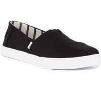 TOMS Alpargata Cupsole, Zapatillas Deportivas Mujer, Negro (Black), 37 EU