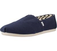 Toms Alpargatas Alpargata – suela de cuerda, algodón reciclado – Azul (Hombre) 41