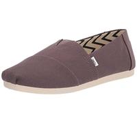 TOMS Alpargata de algodón reciclado, Mocasines Planos Hombre, Gris, 44 EU