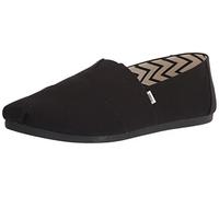 TOMS Mocasín Alpargata ALPARGATA algodón reciclado Hombre Negro 45 EU