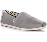 Toms Alpargata Eco Fibra Lona Espadrilles Mens Trainer Tray Gris EU 41-46