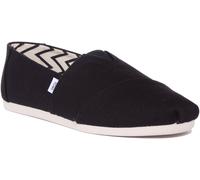 Toms Alpargata Eco Fibra Lona Espadrilles Mens Trainer Tray Gris EU 41-46