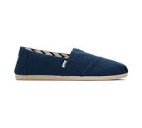 TOMS Alpargata Heritage Canvas, Mocasines Planos Mujer, Azul (Azul Mallorca), 38.5 EU