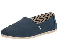 TOMS Alpargata Heritage Canvas, Mocasines Planos Mujer, Azul (Azul Mallorca), 42 EU