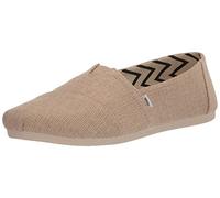 TOMS Alpargata Heritage Canvas, Mocasines Planos Mujer, Beige (Natural Sin Teñir), 38 EU