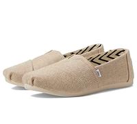 TOMS Alpargata Heritage Canvas, Mocasines Planos Mujer, Beige (Natural Sin Teñir), 39 EU