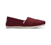 TOMS 10017732 Alpargata\ Algodón Elástico Gore Zapatillas de Mujer Negro GB 3-8