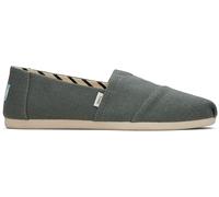 TOMS Alpargata Heritage Canvas, Mocasines Planos Mujer, Verde bonsái, 38 EU