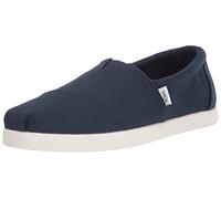TOMS ALP FWD, Mocasín Plano Hombre, Lona de algodón Reciclado Azul Marino, 44 EU