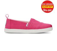 Toms Alpargata Júnior Infantil Niña Zapatos Casual Elegante Lona Zapatillas Rosa