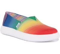 TOMS Alpargata Mallw Múltiple Arcoiris Degradado Alpargatas Rosa Mujer Talla 3-8