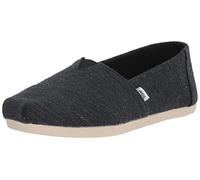 TOMS - Alpargata, Mocasín Plano, Black Speckled,