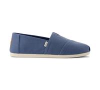 TOMS Alpargata, Mocasín Plano Hombre, Refibra Azul Pizarra, 43 EU
