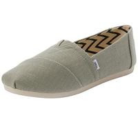 TOMS Alpargata, Mocasín Plano Mujer, Lona Clay Heritage, 38 EU