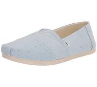 TOMS Alpargata, Mocasín Plano Mujer, Pastel Blue Speckled, 35.5 EU