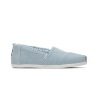 TOMS Alpargata, Mocasín Plano Mujer, Pastel Blue Washed Denim, 38 EU