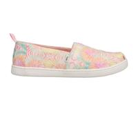 TOMS Alpargata Mocasines Planos, Lona, Niñas, Rosa (Desteñido), 37.5