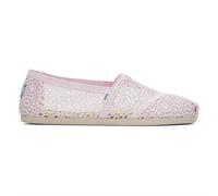 Toms Alpargata mujer Floral – Diseñador moderno chic – Violeta