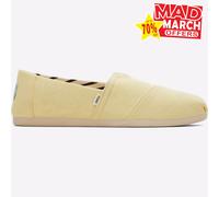 Toms Alpargata Mujer Moda Informal sin Cordones Zapatos de Uso Diario Amarillo