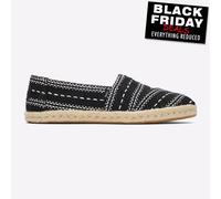 Toms Alpargata Mujeres Clásica Moda Casual Slip On Zapatos De Cuerda Negros