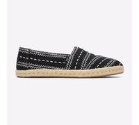 Toms Alpargata Mujeres Clásica Moda Casual Slip On Zapatos De Cuerda Negros
