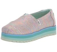 TOMS Alpargata Platform, Plataforma Niñas, Azul, 35 EU