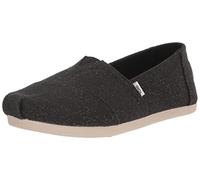 TOMS Alpargata Print Glitter, Mocasín Plano Mujer, Black, 42 EU