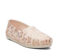 TOMS Alpargata Print, Mocasín Plano Mujer, Pink Buterfly, 36 EU