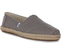 TOMS Mocasines Planos clásicos Alpargata Rope para Mujer, Gris, 37.5 EU