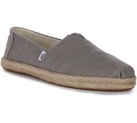 TOMS Alpargata Reciclado Vegano sin Cierres Mujer Planos En Gris EU37-41