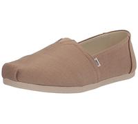 TOMS Alpargata Refibra Tencel, Mocasines Planos Mujer, Beige (Avena), 36.5 EU