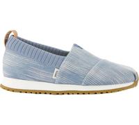 TOMS Alpargata Resident - Tenis para niña, Mezclilla novedosa Azul Pastel, 5 UK