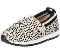 TOMS Alpargata Resident, Zapatillas Niñas, Fog Flocked Mini Cheetah, 37.5 EU