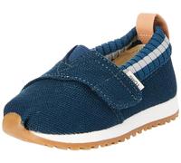 TOMS Alpargata Resident, Zapatillas Niñas, Majolica Blue Heritage Canvas, 27 EU