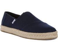 Toms Alpargata Rope 2.0 Jute Wrap Midsole Espadrilles Negro Para Hombre EU 41-46