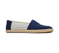TOMS Alpargata Rope Classic, Mocasín Plano Hombre, Blue Navy, 40.5 EU