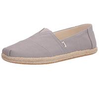 TOMS Alpargata Rope, Mocasines Planos Hombre, Gris (Gris Claro), 39 EU