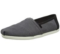 TOMS Alpargata Sintética, Mocasines Planos Hombre, Gris (Gris Oscuro), 44 EU