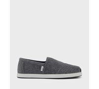 TOMS Alpargatas ALP FWD para Hombre, Rayas Grises acogedoras, 7.5 UK, Drizzle Grey Cozy Stripe, 41 EU