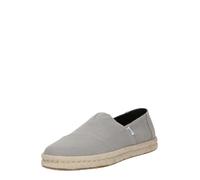 TOMS ALP Rope 2.0 - Mocasines Planos para Hombre, Color Gris llovizna, Talla 11