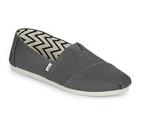 TOMS Alpargata de algodón reciclado, Mocasines Planos Hombre, Gris, 44 EU